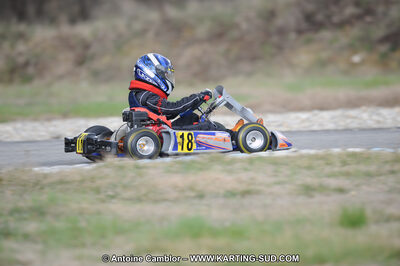 27/02/2011 : 1ère manche du Trophée Vincent Sanchez à Lavelanet (Photos Antoine Camblor) 2011 — karting