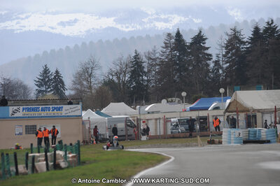 27/02/2011 : 1ère manche du Trophée Vincent Sanchez à Lavelanet (Photos Antoine Camblor) 2011 — karting