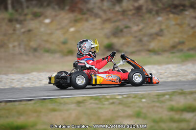 27/02/2011 : 1ère manche du Trophée Vincent Sanchez à Lavelanet (Photos Antoine Camblor) 2011 — karting
