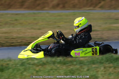 27/02/2011 : 1ère manche du Trophée Vincent Sanchez à Lavelanet (Photos Antoine Camblor) 2011 — karting
