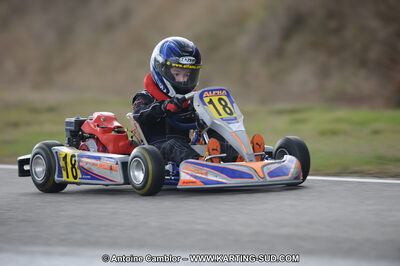 27/02/2011 : 1ère manche du Trophée Vincent Sanchez à Lavelanet (Photos Antoine Camblor) 2011 — karting