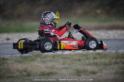 27/02/2011 : 1ère manche du Trophée Vincent Sanchez à Lavelanet (Photos Antoine Camblor) 2011 — karting