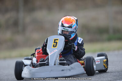 27/02/2011 : 1ère manche du Trophée Vincent Sanchez à Lavelanet (Photos Antoine Camblor) 2011 — karting