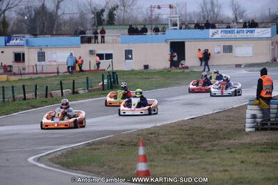 27/02/2011 : 1ère manche du Trophée Vincent Sanchez à Lavelanet (Photos Antoine Camblor) 2011 — karting