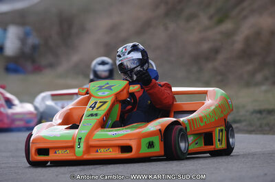 27/02/2011 : 1ère manche du Trophée Vincent Sanchez à Lavelanet (Photos Antoine Camblor) 2011 — karting