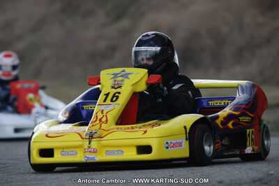 27/02/2011 : 1ère manche du Trophée Vincent Sanchez à Lavelanet (Photos Antoine Camblor) 2011 — karting