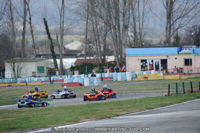 27/02/2011 : 1ère manche du Trophée Vincent Sanchez à Lavelanet (Photos Antoine Camblor) 2011 — karting