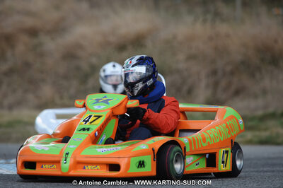 27/02/2011 : 1ère manche du Trophée Vincent Sanchez à Lavelanet (Photos Antoine Camblor) 2011 — karting