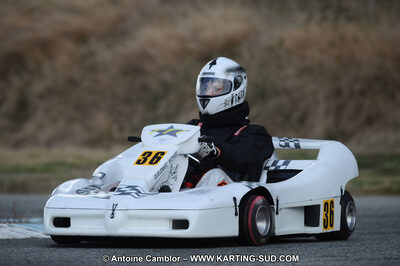 27/02/2011 : 1ère manche du Trophée Vincent Sanchez à Lavelanet (Photos Antoine Camblor) 2011 — karting