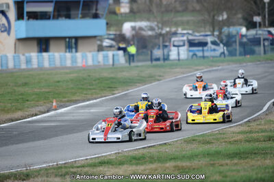 27/02/2011 : 1ère manche du Trophée Vincent Sanchez à Lavelanet (Photos Antoine Camblor) 2011 — karting