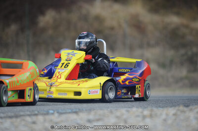 27/02/2011 : 1ère manche du Trophée Vincent Sanchez à Lavelanet (Photos Antoine Camblor) 2011 — karting
