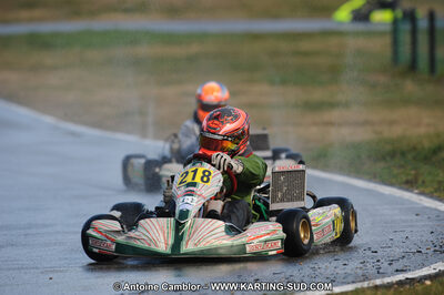 27/02/2011 : 1ère manche du Trophée Vincent Sanchez à Lavelanet (Photos Antoine Camblor) 2011 — karting