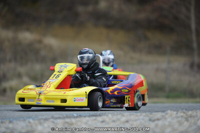 27/02/2011 : 1ère manche du Trophée Vincent Sanchez à Lavelanet (Photos Antoine Camblor) 2011 — karting