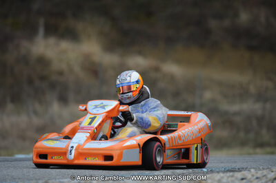 27/02/2011 : 1ère manche du Trophée Vincent Sanchez à Lavelanet (Photos Antoine Camblor) 2011 — karting