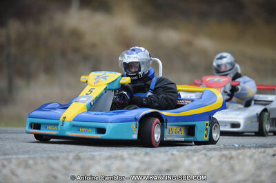 27/02/2011 : 1ère manche du Trophée Vincent Sanchez à Lavelanet (Photos Antoine Camblor) 2011 — karting