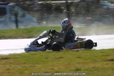 27/02/2011 : 1ère manche du Trophée Vincent Sanchez à Lavelanet (Photos Antoine Camblor) 2011 — karting