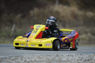 27/02/2011 : 1ère manche du Trophée Vincent Sanchez à Lavelanet (Photos Antoine Camblor) 2011 — karting