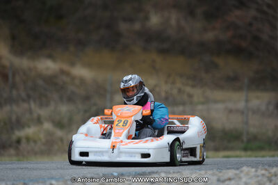27/02/2011 : 1ère manche du Trophée Vincent Sanchez à Lavelanet (Photos Antoine Camblor) 2011 — karting