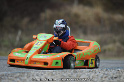 27/02/2011 : 1ère manche du Trophée Vincent Sanchez à Lavelanet (Photos Antoine Camblor) 2011 — karting