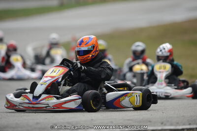 27/02/2011 : 1ère manche du Trophée Vincent Sanchez à Lavelanet (Photos Antoine Camblor) 2011 — karting