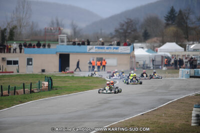 27/02/2011 : 1ère manche du Trophée Vincent Sanchez à Lavelanet (Photos Antoine Camblor) 2011 — karting