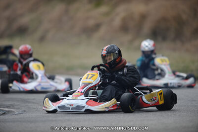 27/02/2011 : 1ère manche du Trophée Vincent Sanchez à Lavelanet (Photos Antoine Camblor) 2011 — karting