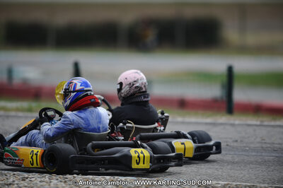 27/02/2011 : 1ère manche du Trophée Vincent Sanchez à Lavelanet (Photos Antoine Camblor) 2011 — karting