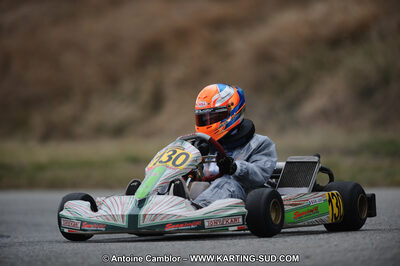 27/02/2011 : 1ère manche du Trophée Vincent Sanchez à Lavelanet (Photos Antoine Camblor) 2011 — karting