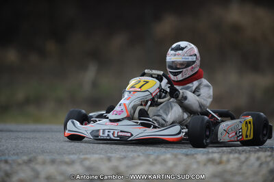27/02/2011 : 1ère manche du Trophée Vincent Sanchez à Lavelanet (Photos Antoine Camblor) 2011 — karting