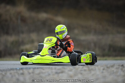 27/02/2011 : 1ère manche du Trophée Vincent Sanchez à Lavelanet (Photos Antoine Camblor) 2011 — karting