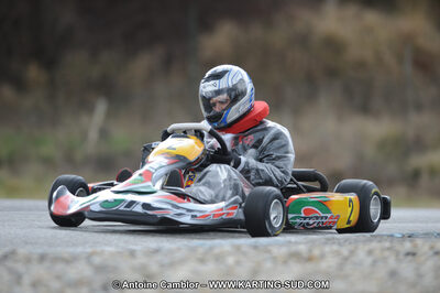 27/02/2011 : 1ère manche du Trophée Vincent Sanchez à Lavelanet (Photos Antoine Camblor) 2011 — karting