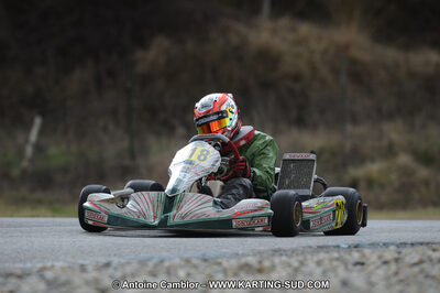27/02/2011 : 1ère manche du Trophée Vincent Sanchez à Lavelanet (Photos Antoine Camblor) 2011 — karting