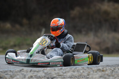 27/02/2011 : 1ère manche du Trophée Vincent Sanchez à Lavelanet (Photos Antoine Camblor) 2011 — karting