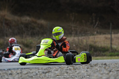 27/02/2011 : 1ère manche du Trophée Vincent Sanchez à Lavelanet (Photos Antoine Camblor) 2011 — karting