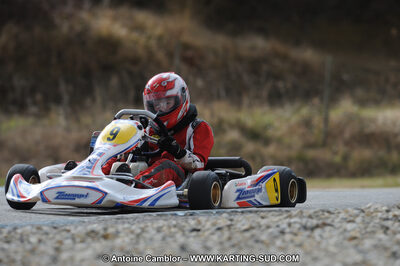 27/02/2011 : 1ère manche du Trophée Vincent Sanchez à Lavelanet (Photos Antoine Camblor) 2011 — karting