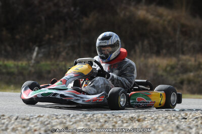 27/02/2011 : 1ère manche du Trophée Vincent Sanchez à Lavelanet (Photos Antoine Camblor) 2011 — karting