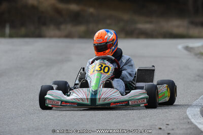 27/02/2011 : 1ère manche du Trophée Vincent Sanchez à Lavelanet (Photos Antoine Camblor) 2011 — karting