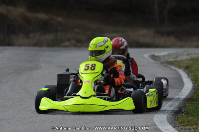27/02/2011 : 1ère manche du Trophée Vincent Sanchez à Lavelanet (Photos Antoine Camblor) 2011 — karting