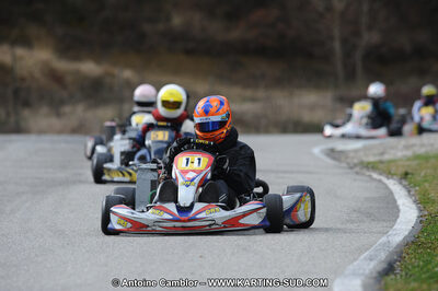 27/02/2011 : 1ère manche du Trophée Vincent Sanchez à Lavelanet (Photos Antoine Camblor) 2011 — karting
