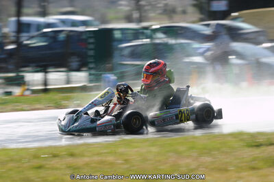 27/02/2011 : 1ère manche du Trophée Vincent Sanchez à Lavelanet (Photos Antoine Camblor) 2011 — karting