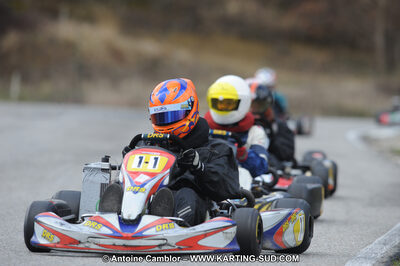 27/02/2011 : 1ère manche du Trophée Vincent Sanchez à Lavelanet (Photos Antoine Camblor) 2011 — karting