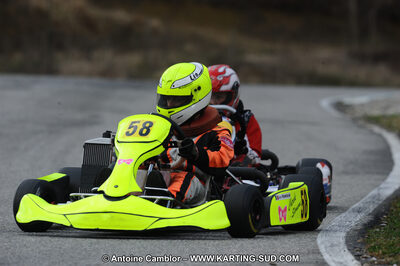 27/02/2011 : 1ère manche du Trophée Vincent Sanchez à Lavelanet (Photos Antoine Camblor) 2011 — karting