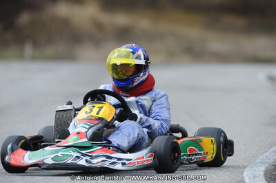 27/02/2011 : 1ère manche du Trophée Vincent Sanchez à Lavelanet (Photos Antoine Camblor) 2011 — karting