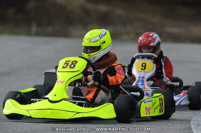 27/02/2011 : 1ère manche du Trophée Vincent Sanchez à Lavelanet (Photos Antoine Camblor) 2011 — karting