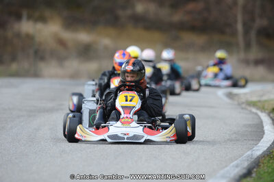 27/02/2011 : 1ère manche du Trophée Vincent Sanchez à Lavelanet (Photos Antoine Camblor) 2011 — karting