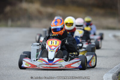 27/02/2011 : 1ère manche du Trophée Vincent Sanchez à Lavelanet (Photos Antoine Camblor) 2011 — karting