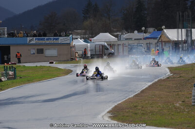 27/02/2011 : 1ère manche du Trophée Vincent Sanchez à Lavelanet (Photos Antoine Camblor) 2011 — karting