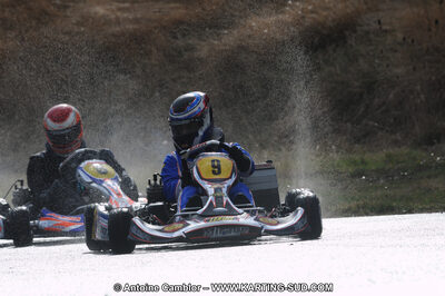 27/02/2011 : 1ère manche du Trophée Vincent Sanchez à Lavelanet (Photos Antoine Camblor) 2011 — karting