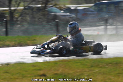 27/02/2011 : 1ère manche du Trophée Vincent Sanchez à Lavelanet (Photos Antoine Camblor) 2011 — karting