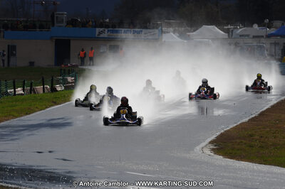 27/02/2011 : 1ère manche du Trophée Vincent Sanchez à Lavelanet (Photos Antoine Camblor) 2011 — karting